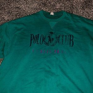 Polo club crew neck
